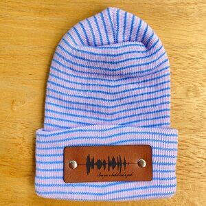 I Love You A Bushel And A Peck Soundwave Newborn Baby Beanie - Not Custom